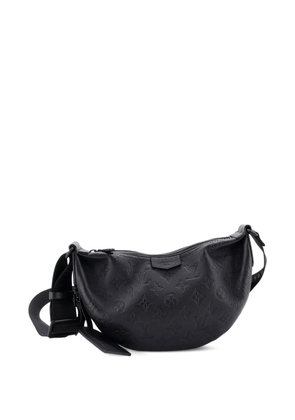 Louis Vuitton Pre-Owned Hamac Handbag Monogram Shadow Leather PM hobo bag - Black