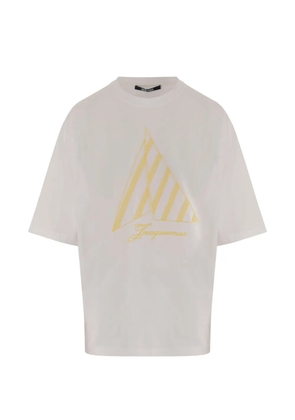 Jacquemus The Voilier embroidered t-shirt - White