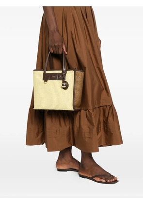 Furla small Divide It logo-detail tote bag - Neutrals