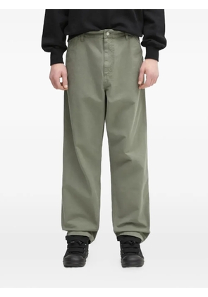 Carhartt WIP button-fastening trousers - Green
