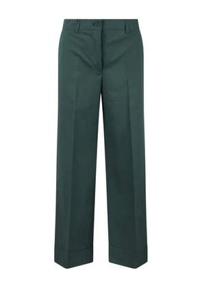 P.A.R.O.S.H. cotton trousers - Green