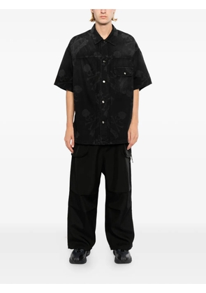 Mastermind World Aloha shirt - Black