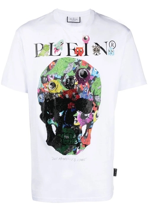 Philipp Plein Monsters logo print T-shirt - White
