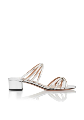 Aquazzura Tell Me multi-strap sandals - Silver