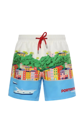 MC2 Saint Barth Gustavia Portofino swim shorts - White