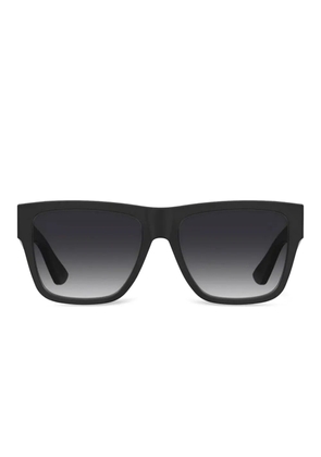 Moschino Eyewear logo-print square sunglasses - Black