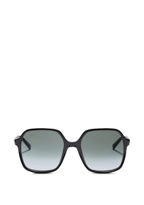 VALENTINO GARAVANI EYEWEAR rectangular acetate sunglasses - Black