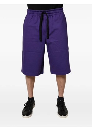 Dolce & Gabbana DG logo-print shorts - Purple
