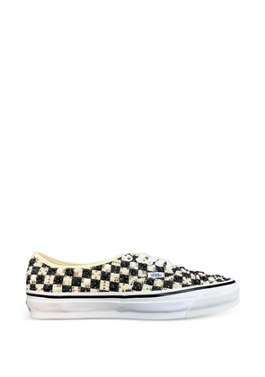Vans x Mattias Gollin check-pattern lace-up sneakers - Black