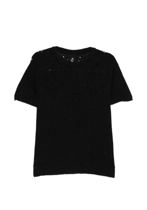 Thom Krom distressed-effect T-shirt - Black
