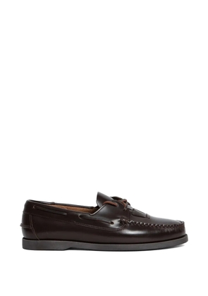 Hereu Saler Nautic lace-up loafers - Brown