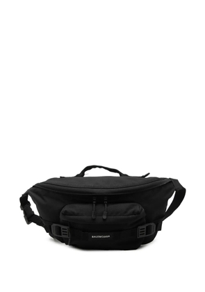 Balenciaga Pre-Owned 2022 Large Nylon Army belt bag - Black