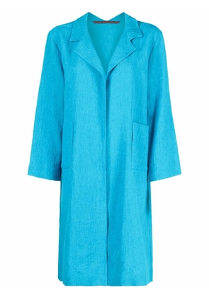 Daniela Gregis oversized open front coat - Blue