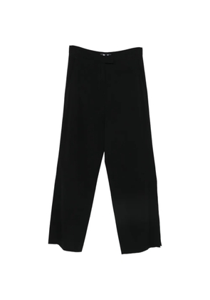 Just Cavalli side-slit trousers - Black