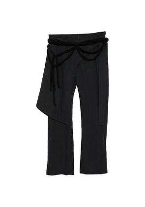 Hyein Seo wrapped trousers - Blue