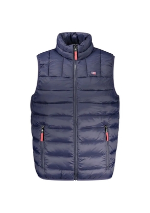 Norwegian Rain logo-patch gilet - Blue