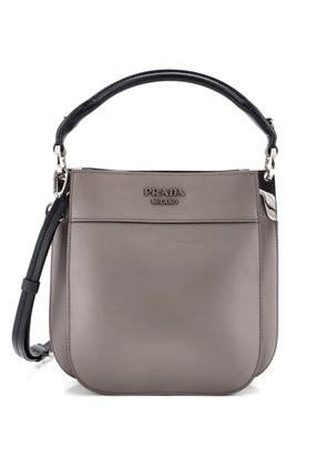 Prada Pre-Owned Margit Hobo Leather Small crossbody bag - Black