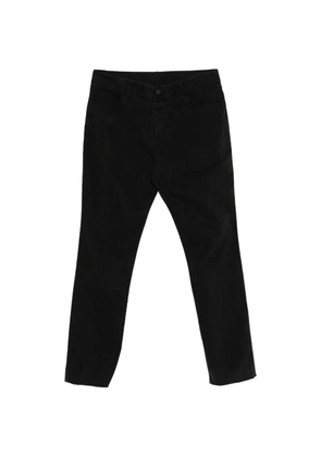 James Perse brushed twill five-pocket trousers - Black