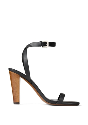 Ralph Lauren Collection strappy buckled heeled sandals - Black