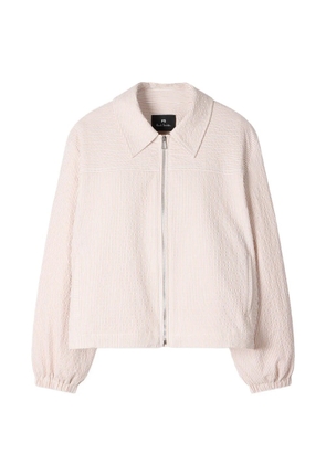 PS Paul Smith seersucker striped jacket - Neutrals