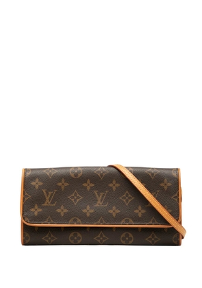 Louis Vuitton Pre-Owned 2000 Monogram Pochette Twin GM crossbody bag - Brown