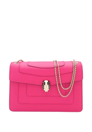 Bvlgari Pre-Owned 2010-2020 Medium Calfskin Serpenti Forever shoulder bag - Pink