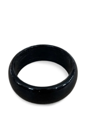 Douuod polished slip-on bangle - Black