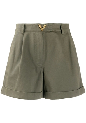 Valentino Garavani VGOLD tailored shorts - Green