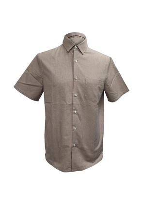 Prada Pre-Owned Gingham button-down shirt - Neutrals