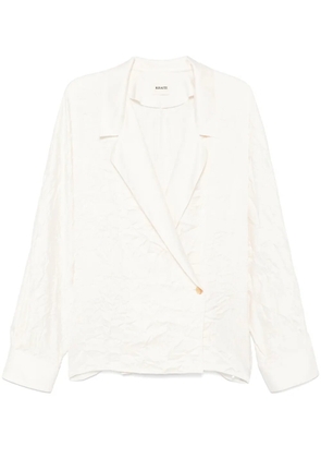 KHAITE Garth shirt - Neutrals