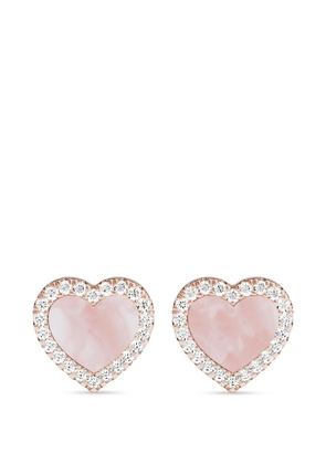 APM Monaco heart stud earrings - Gold