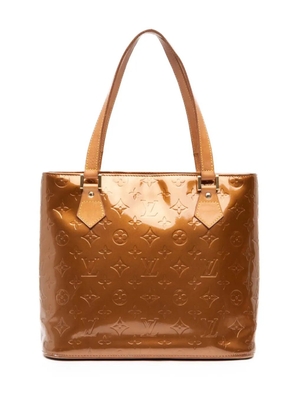 Louis Vuitton Pre-Owned 2001 Monogram Vernis Houston tote bag - Brown