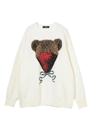 Undercover printed sweatshirt - Neutrals