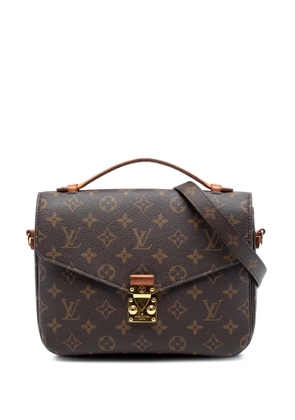 Louis Vuitton Pre-Owned 2010-2026 Monogram Pochette Metis satchel - Brown