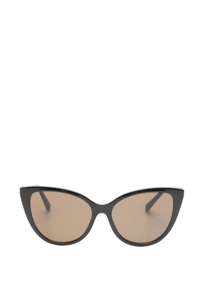 Love Moschino cat-eye clip-on glasses - Black