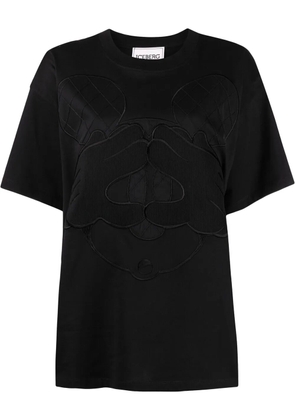 Iceberg Mickey Mouse embroidered T-shirt - Black
