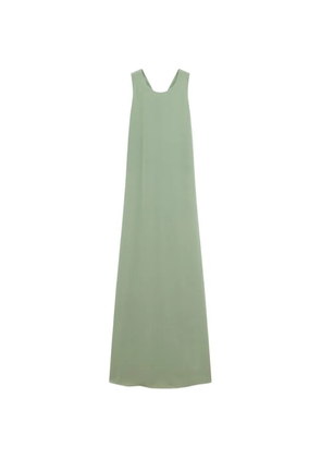 ASPESI tie back detail maxi dress - Green