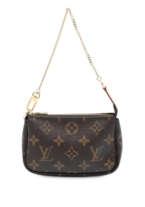 Louis Vuitton Pre-Owned 2020 Monogram Mini Pochette Accessoires handbag - Brown