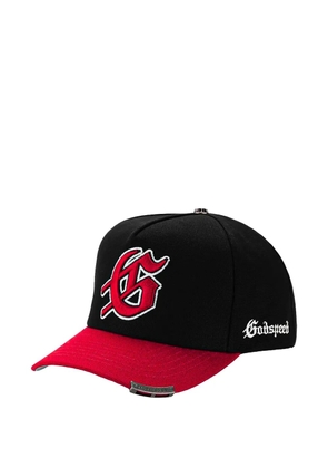 GODSPEED Insignia logo-embroidered baseball cap - Black