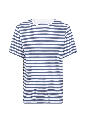 Majestic Filatures striped short-sleeve T-shirt - Blue