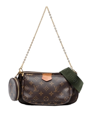 Louis Vuitton Pre-Owned 2021 Monogram Multi Pochette Accessoires satchel - Brown