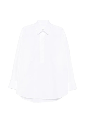 ARMARIUM Candela concealed-placket curved-hem shirt - White