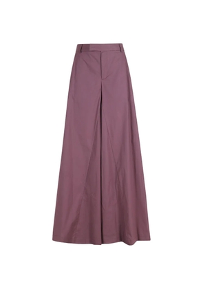 Federica Tosi belt-loops palazzo pants - Purple