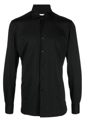 Xacus button-down fastening shirt - Black