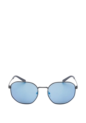 Armani Exchange round-frame sunglasses - Black