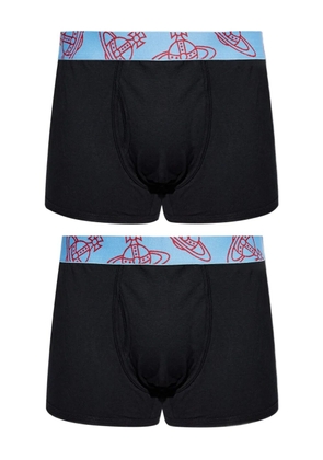 Vivienne Westwood Orb-waistband briefs boxers - Black