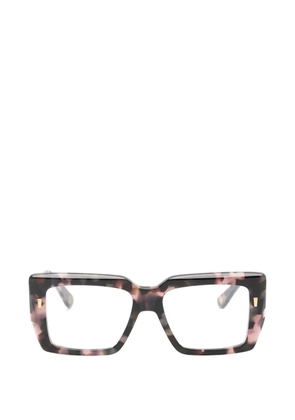 KYme Thalia tortoiseshell-pattern glasses - Black
