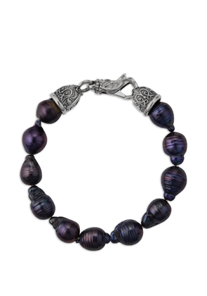 Emanuele Bicocchi large baroque pearl bracelet - Silver
