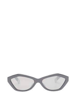 Jacquemus Bambino geometric-frame sunglasses - Grey