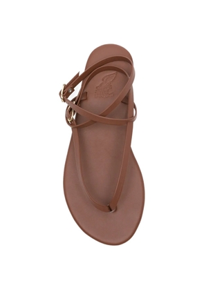 Ancient Greek Sandals Kallisti wrap-around sandals - Brown